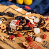 Ginseng Eight Treasure Tea Jujube Barley Maca Powder Chinese Wolfberry Mulberry Ginseng Polygonatum Yam Gardenia Tea