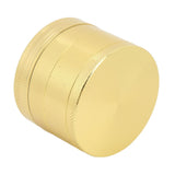 40mm Spice Grinder 4 Layers Aluminium Alloy Gold Coin Design Spice Crusher for Home Kitchen - Extra Image