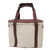 Insulated Lunch Bag Leak Proof Portable Reusable Lunch Box for Students Men Women and Office Workers L Coffee