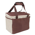 Insulated Lunch Bag Leak Proof Portable Reusable Lunch Box for Students Men Women and Office Workers L Coffee