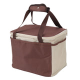 Insulated Lunch Bag Leak Proof Portable Reusable Lunch Box for Students Men Women and Office Workers L Coffee