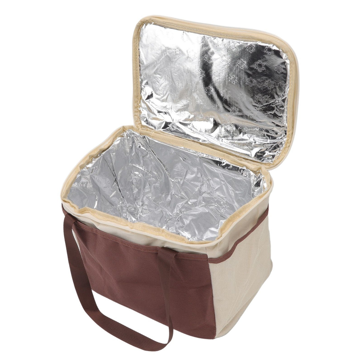 Insulated Lunch Bag Leak Proof Portable Reusable Lunch Box for Students Men Women and Office Workers L Coffee