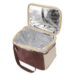 Insulated Lunch Bag Leak Proof Portable Reusable Lunch Box for Students Men Women and Office Workers L Coffee