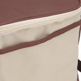 Insulated Lunch Bag Leak Proof Portable Reusable Lunch Box for Students Men Women and Office Workers L Coffee