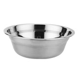 26cm Stainless Steel Basin Mixing Bowl Thicken Heavy Duty Deeper Edge Mirror Finish Salad Bowl - Front View
