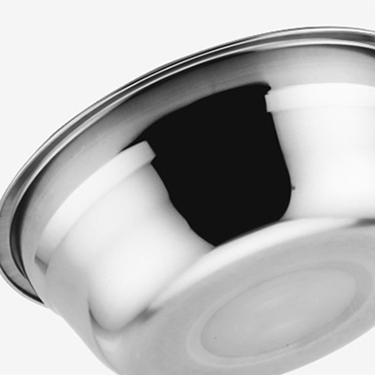 26cm Stainless Steel Basin Mixing Bowl Thicken Heavy Duty Deeper Edge Mirror Finish Salad Bowl