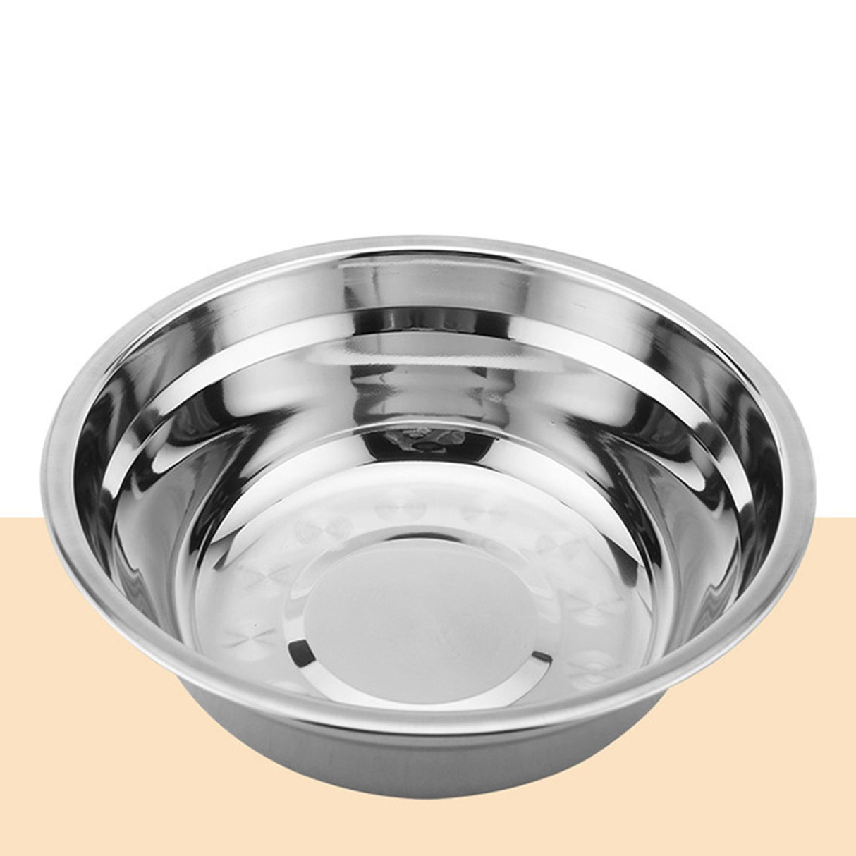 26cm Stainless Steel Basin Mixing Bowl Thicken Heavy Duty Deeper Edge Mirror Finish Salad Bowl