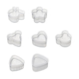 7Pcs Sushi Ball Mold Cartoon Style Food Grade PP Easy Operation Widely Used Sushi Mold for Household Bar DIY
