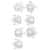 7Pcs Sushi Ball Mold Cartoon Style Food Grade PP Easy Operation Widely Used Sushi Mold for Household Bar DIY - Close-Up Angle