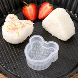 7Pcs Sushi Ball Mold Cartoon Style Food Grade PP Easy Operation Widely Used Sushi Mold for Household Bar DIY