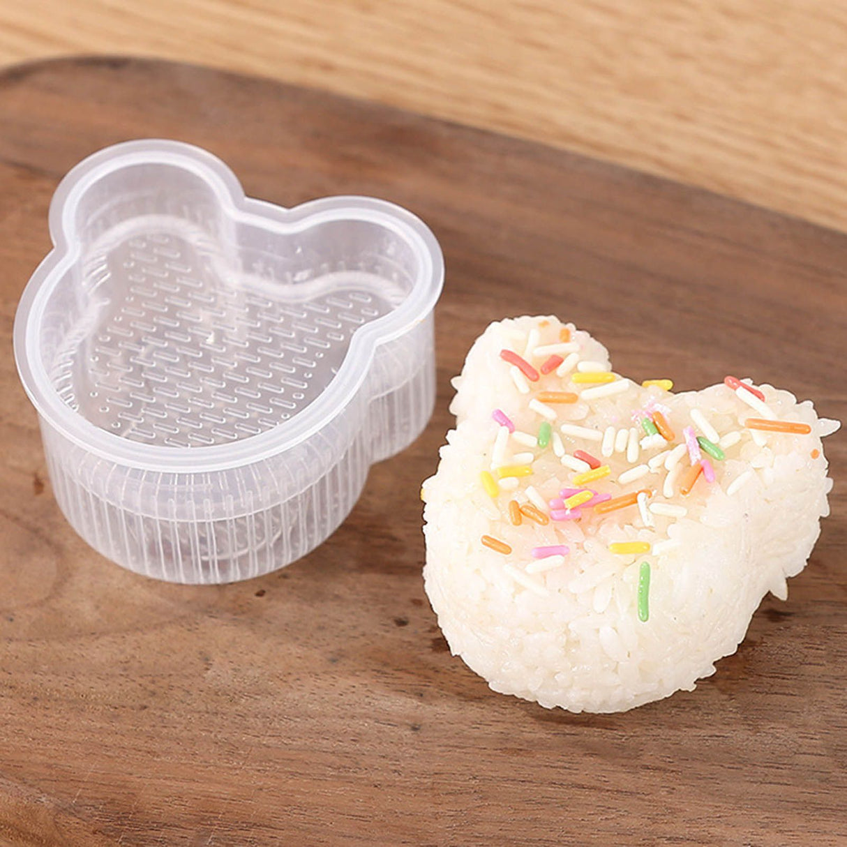 7Pcs Sushi Ball Mold Cartoon Style Food Grade PP Easy Operation Widely Used Sushi Mold for Household Bar DIY