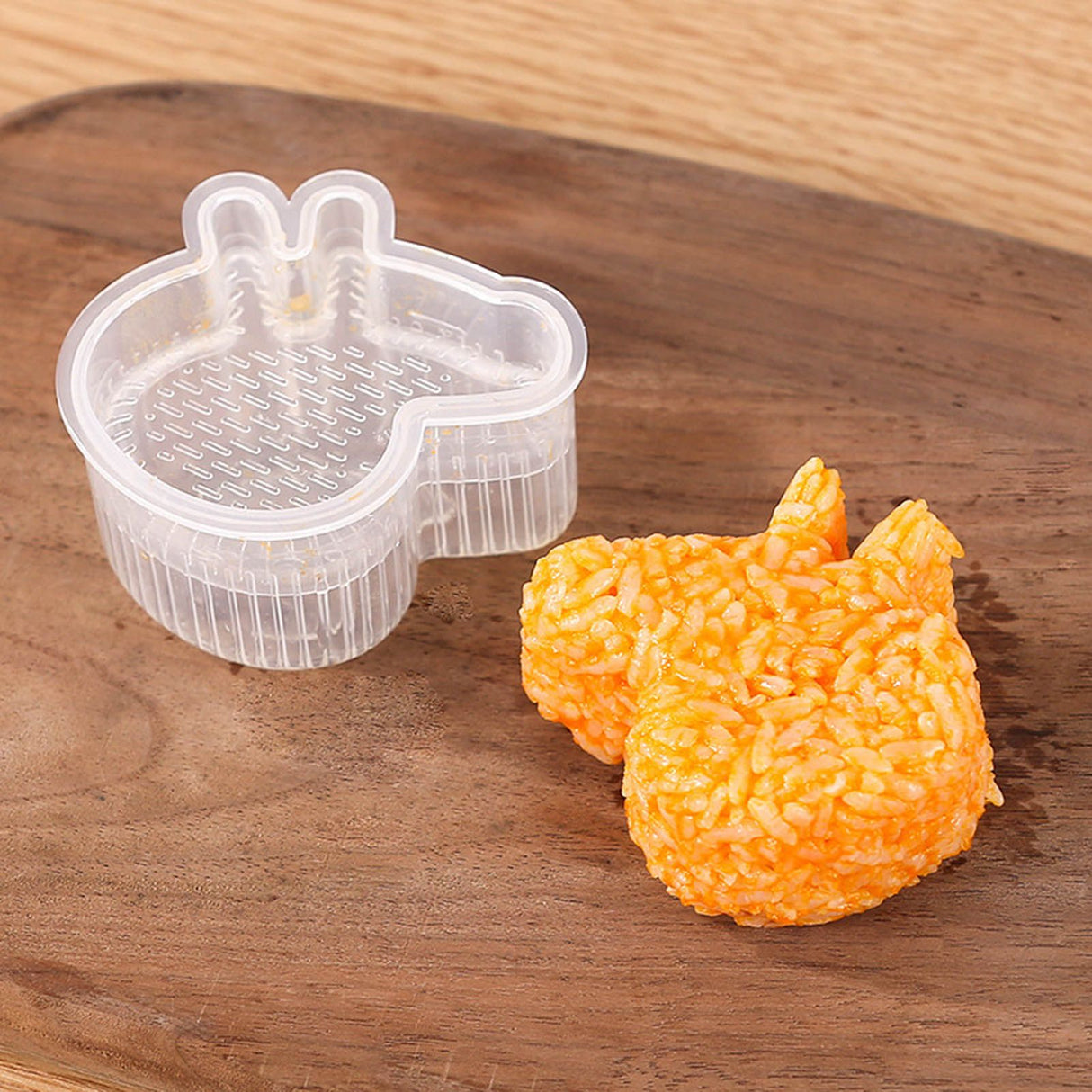 7Pcs Sushi Ball Mold Cartoon Style Food Grade PP Easy Operation Widely Used Sushi Mold for Household Bar DIY