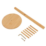 Coffee Cup Holder Space Saving Bamboo Coffee Mug Tree Rack Holder Organizer for Storage Display Drying Mugs