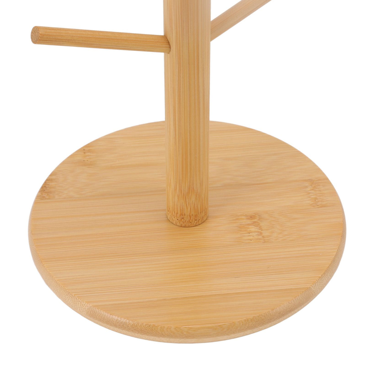 Coffee Cup Holder Space Saving Bamboo Coffee Mug Tree Rack Holder Organizer for Storage Display Drying Mugs