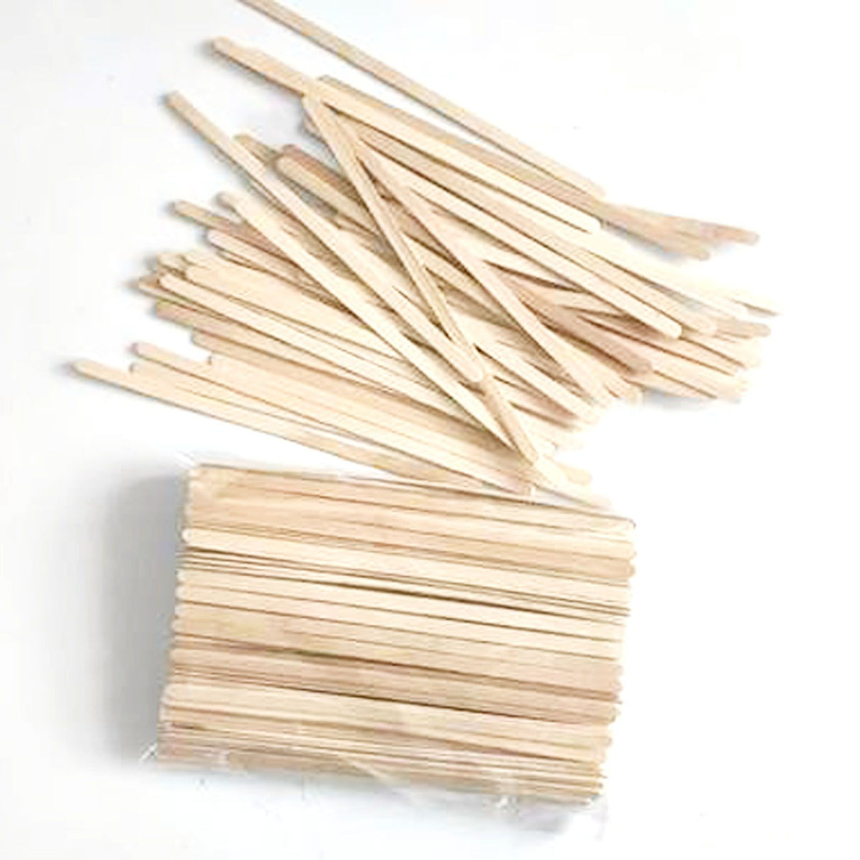 1000 Pcs Wooden Ice Cream Stick 14x0.5x0.1cm Craft Sticks for Wax Tongue Depressor