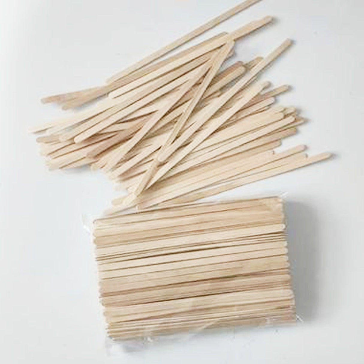 1000 Pcs Wooden Ice Cream Stick 14x0.5x0.1cm Craft Sticks for Wax Tongue Depressor