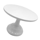 Cake Stand European Style Metal Cupcake Stand for Wedding Party Milk Tea Shop Birthday Party White - Front View