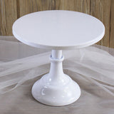 Cake Stand European Style Metal Cupcake Stand for Wedding Party Milk Tea Shop Birthday Party White