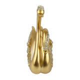 Luxury Swan Wine Rack Innovative Desktop Wine Cabinet Decorative Ornaments for Living Room Office Gold
