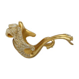 Luxury Swan Wine Rack Innovative Desktop Wine Cabinet Decorative Ornaments for Living Room Office Gold - Extra Image