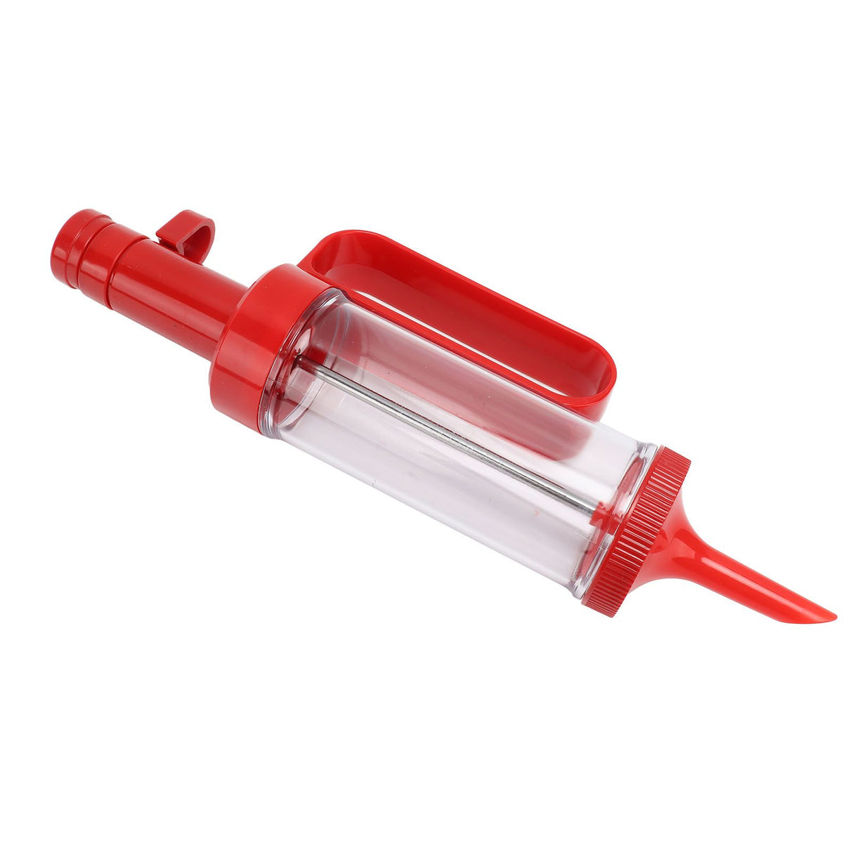 Biscuits Press Gun Kit Transparent Tube Food Grade Odorless Safe Biscuits Maker Press Machine Red