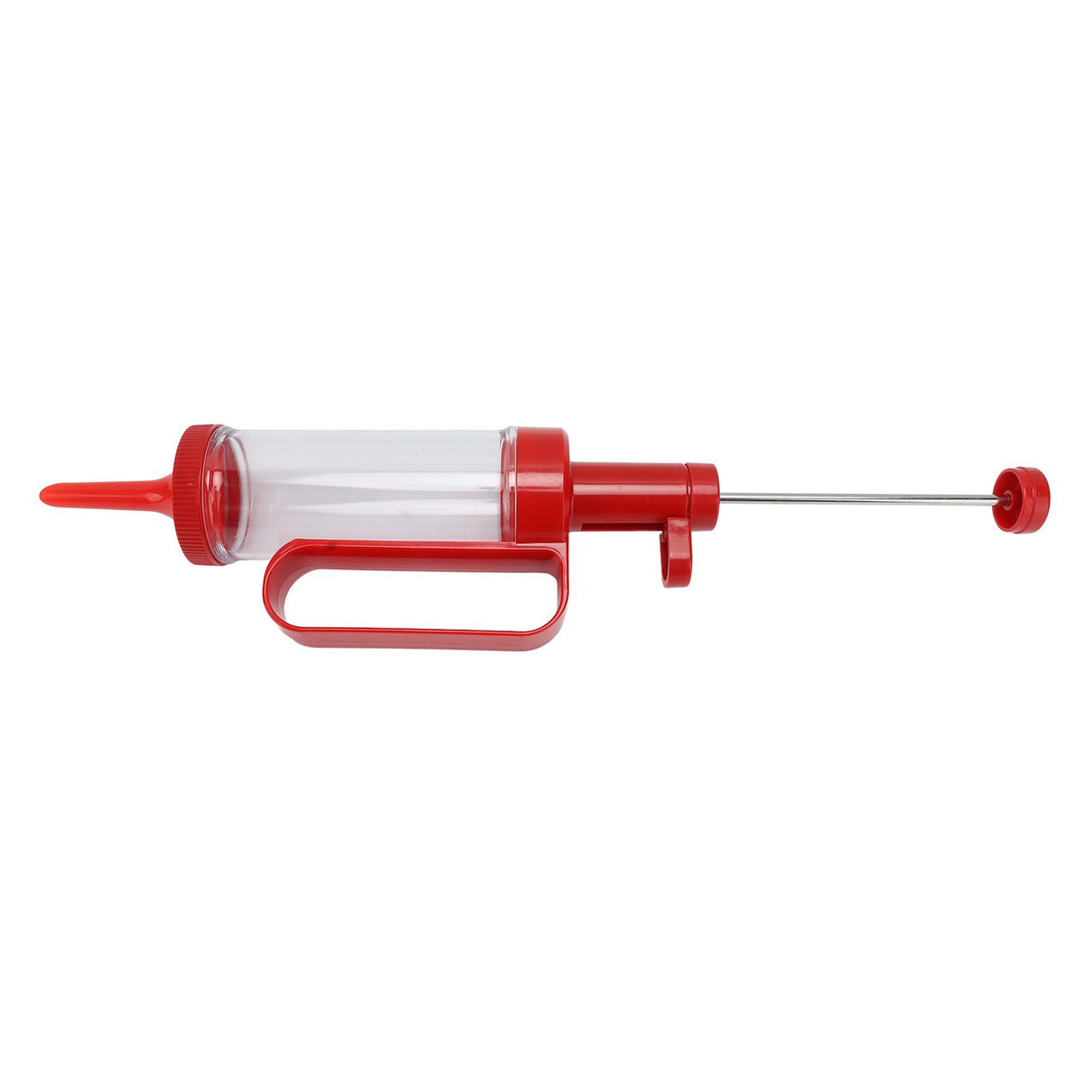 Biscuits Press Gun Kit Transparent Tube Food Grade Odorless Safe Biscuits Maker Press Machine Red