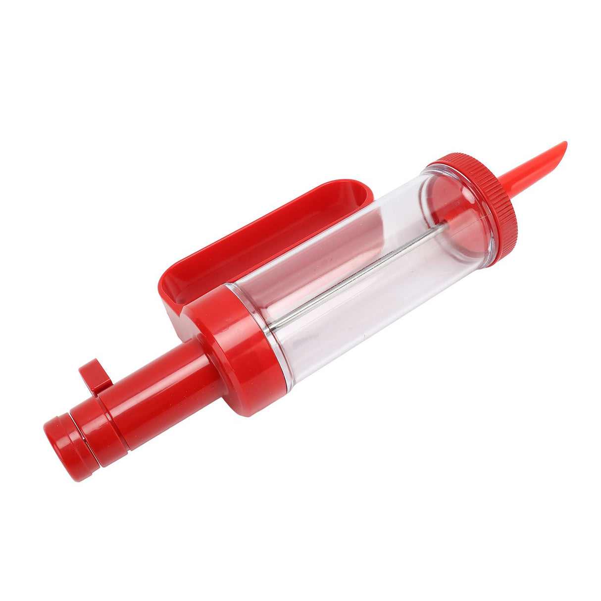 Biscuits Press Gun Kit Transparent Tube Food Grade Odorless Safe Biscuits Maker Press Machine Red