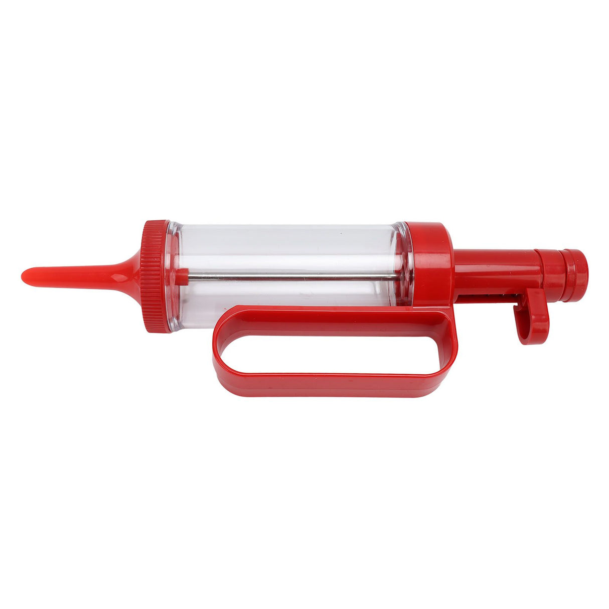 Biscuits Press Gun Kit Transparent Tube Food Grade Odorless Safe Biscuits Maker Press Machine Red