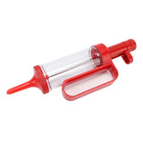 Biscuits Press Gun Kit Transparent Tube Food Grade Odorless Safe Biscuits Maker Press Machine Red
