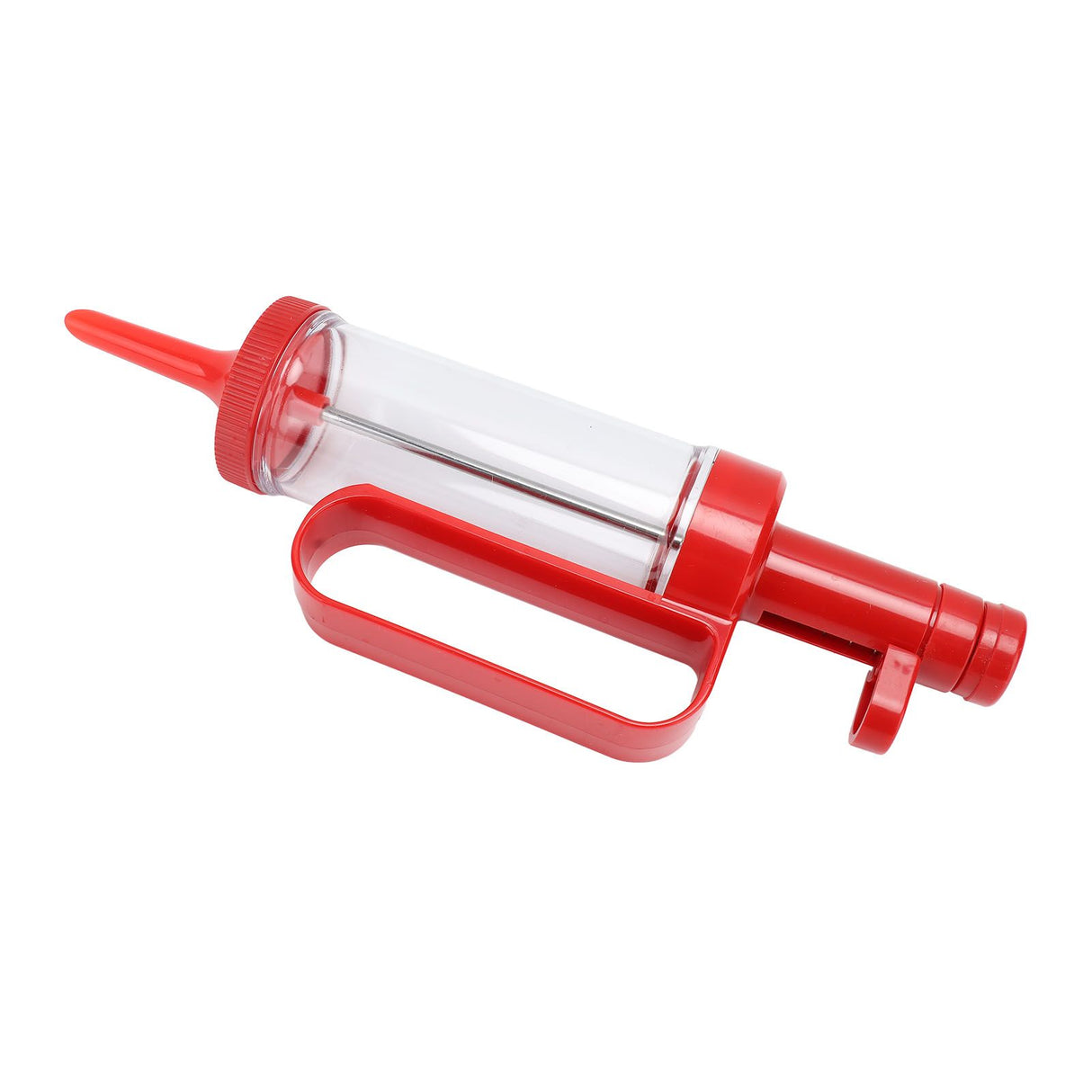 Biscuits Press Gun Kit Transparent Tube Food Grade Odorless Safe Biscuits Maker Press Machine Red