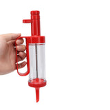 Biscuits Press Gun Kit Transparent Tube Food Grade Odorless Safe Biscuits Maker Press Machine Red