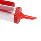 Biscuits Press Gun Kit Transparent Tube Food Grade Odorless Safe Biscuits Maker Press Machine Red