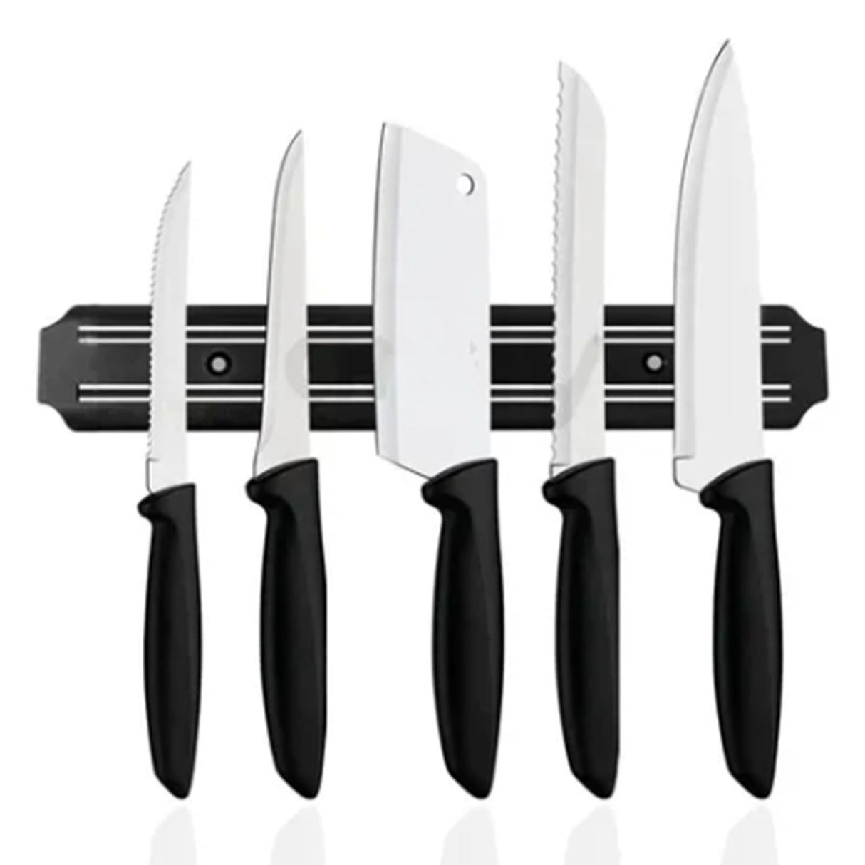 Magnetic Knife Holder Modern Simple Design Multi Use Wall Mount Knife Strip 38cm