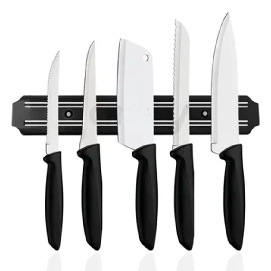 Magnetic Knife Holder Modern Simple Design Multi Use Wall Mount Knife Strip 38cm