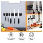 Magnetic Knife Holder Modern Simple Design Multi Use Wall Mount Knife Strip 38cm