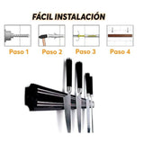 Magnetic Knife Holder Modern Simple Design Multi Use Wall Mount Knife Strip 38cm