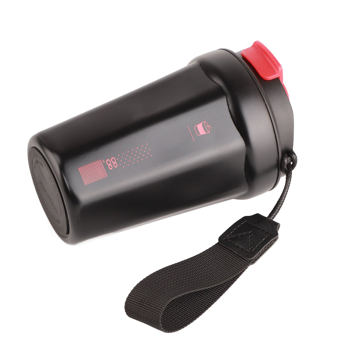 390ml Insulated Coffee Mug Keep Warm Cold Portable Stainless Steel Camping Mug for Home School Office Outdoor Black