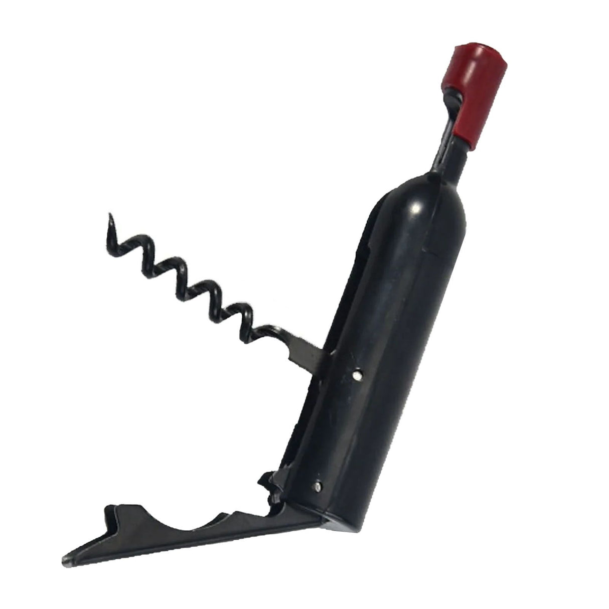 Wine Opener Black Multifunctional Magnet Design Portable Stainless Steel Wine Opener