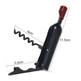 Wine Opener Black Multifunctional Magnet Design Portable Stainless Steel Wine Opener - Extra Image