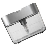 Detergent Liquid Press Dispenser Box Dishwashing Soap Automatic Outlet Kitchen Supplies - Side View