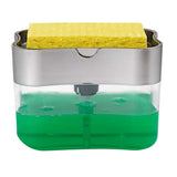 Detergent Liquid Press Dispenser Box Dishwashing Soap Automatic Outlet Kitchen Supplies