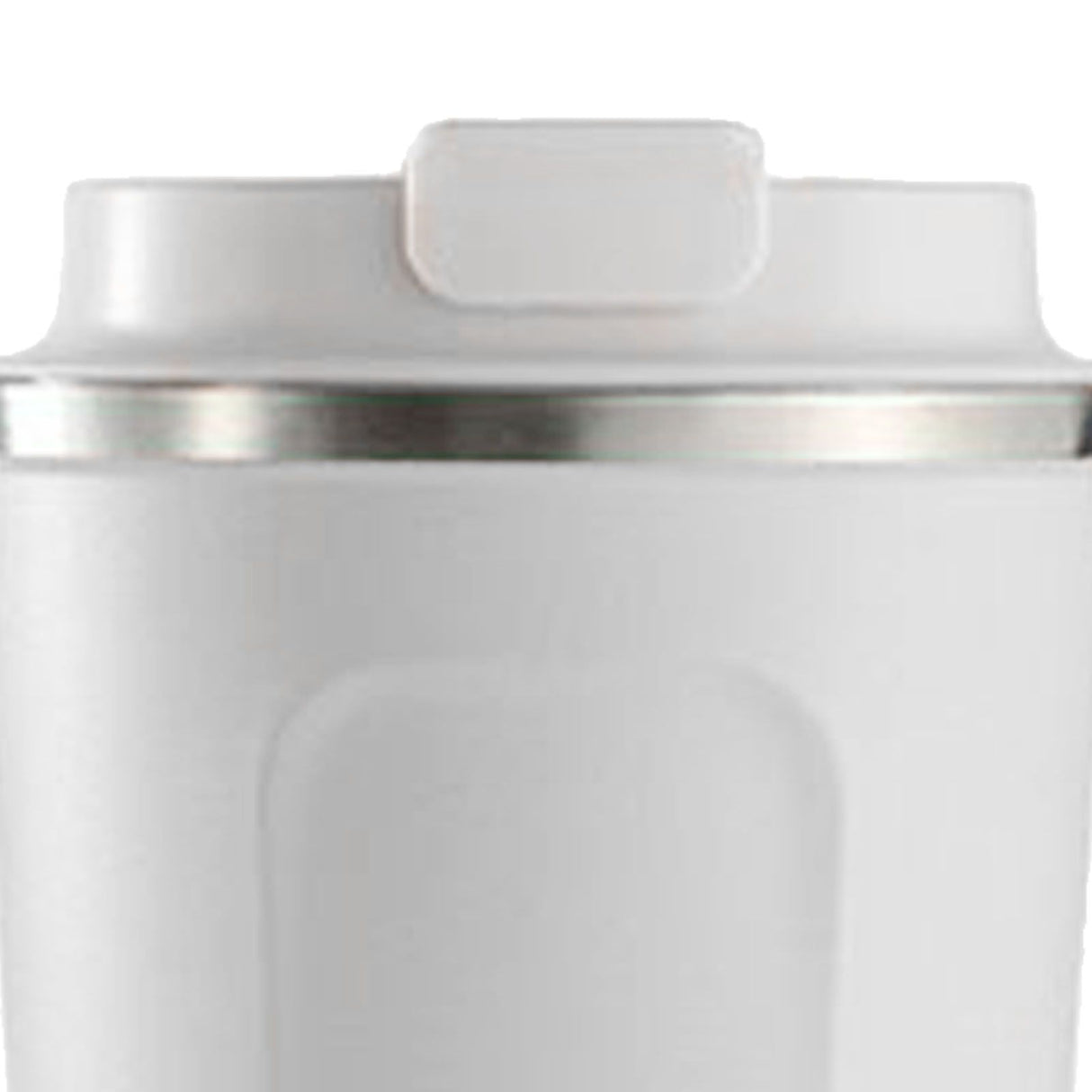 Smart Temperature Display Coffee Cup Portable 304 Stainless Steel Insulation Cup Simple Style Pure Color Generation 2nd White 380ml