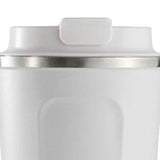 Smart Temperature Display Coffee Cup Portable 304 Stainless Steel Insulation Cup Simple Style Pure Color Generation 2nd White 380ml - Extra Image