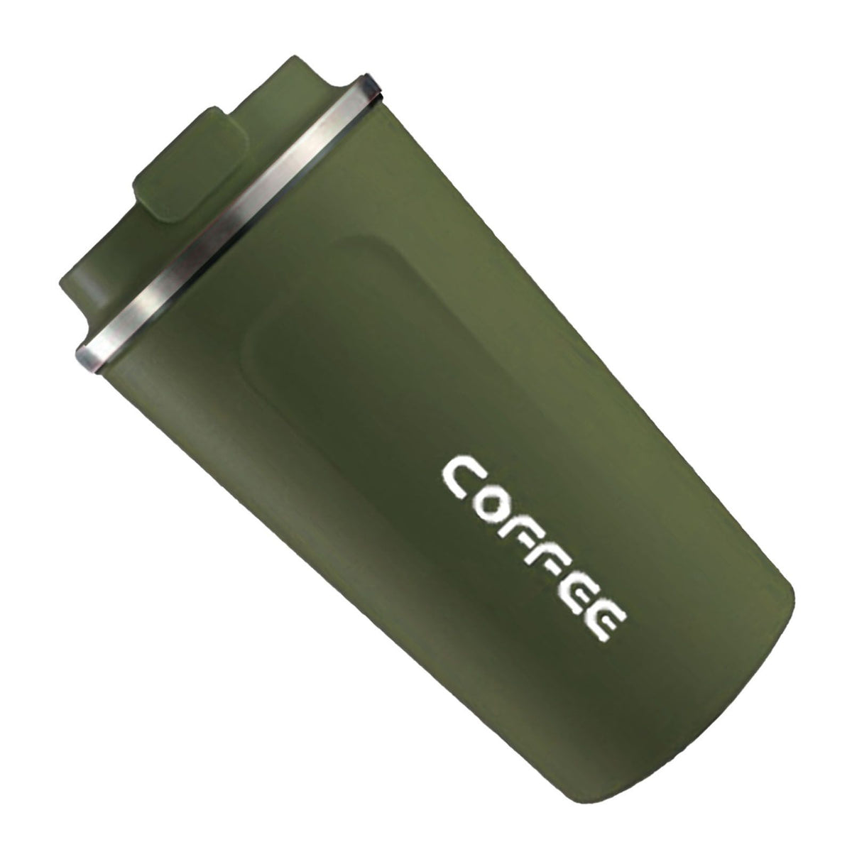Smart Temperature Display Coffee Cup Portable 304 Stainless Steel Insulation Cup Simple Style Pure Color Generation 2nd Green 510ml