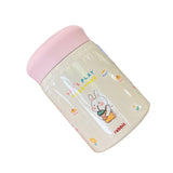 320ml Stainless Steel Insulated Vacuum Food Jar Cup Container with Lid for Outdoor Cartoon Portable Bottle Rabbit - Side View