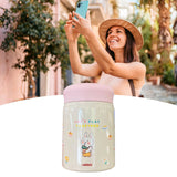 320ml Stainless Steel Insulated Vacuum Food Jar Cup Container with Lid for Outdoor Cartoon Portable Bottle Rabbit