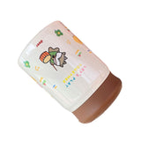 320ml Stainless Steel Insulated Vacuum Food Jar Cup Container with Lid for Outdoor Cartoon Portable Bottle Deer