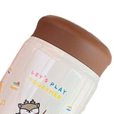 320ml Stainless Steel Insulated Vacuum Food Jar Cup Container with Lid for Outdoor Cartoon Portable Bottle Deer