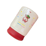 320ml Stainless Steel Insulated Vacuum Food Jar Cup Container with Lid for Outdoor Cartoon Portable Bottle Fox