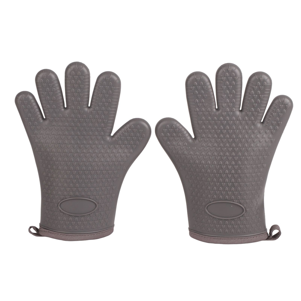 Heat Resistant Gloves Grilling Gloves Anti Scalding Silicone Oven Gloves for Kitchen Cooking Baking
